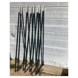 8-6 foot fence posts