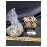 Four puzzles in one crossword jigsaw puzzle