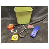 C clamps tape measures