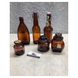 Brown bottles