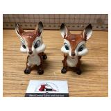 Fox salt and pepper shakers