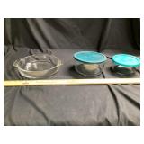 Pyrex fire king, anchor, hocking, mixing bowls