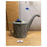 Galvanized watering can