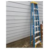 8 foot fiberglass ladder, Werner