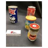 Jolly Time bank with coin