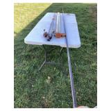 Black widow, fishing pole, 152 inches long and