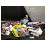 Reversible quilt partially done