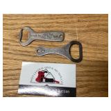 Advertising bottle openers