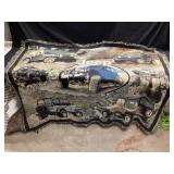 Jeep throw approximately 60 x 70