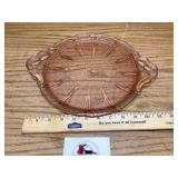 Pink depression plate