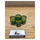 Medicine and modern shot glasses