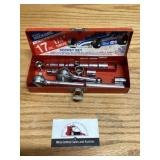 Quarter inch dry socket set