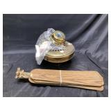 Ceiling light fan with remote