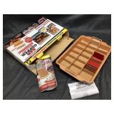 New old stock, red copper brownie pan