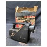 Projector scope turns on