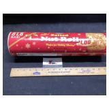 Salted nut roll container