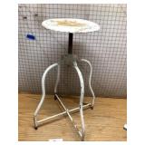 Metal adjustable stool