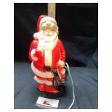 Santa Claus blow mold, works as it should