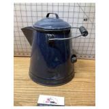 Enamel coffee pot
