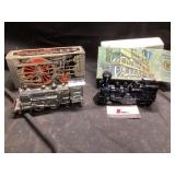 Avon train cologne bottles