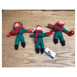 Holiday elf dolls