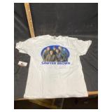 Extra large Sawyer brown T-shirt