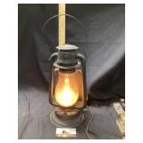 Electrified barn lantern
