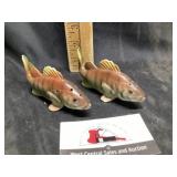 Fish salt and pepper shakers