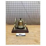 Antique brass call service servant Bell