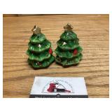 Christmas tree, salt and pepper shakers