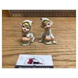 Elf salt and pepper shakers