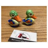Duck salt and pepper shakers
