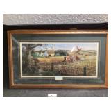 International field of plenty signed print
