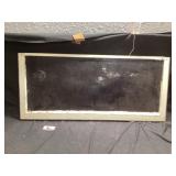 Stained glass window approximately 48 x 21 1/2