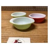 Pyrex number 080  8 ounce bowls