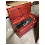 Snap on toolbox approximately 26 x 12 x 15 tall