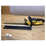 Dewalt 22 inch hedgers battery operated needs