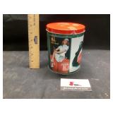 Coca-Cola tin and puzzle