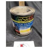 Tractor equipment and industrial enamel paint