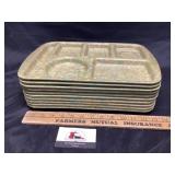 Ten Mel Max school divided trays