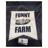 Funny farm banner