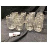 12 canning jars