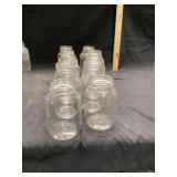 Quart sized canning jars