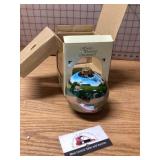 John Deere hand painted ornament