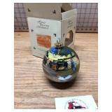 John Deere hand painted ornament