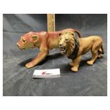 Lion figures