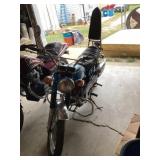 1971 Honda 350 motorcycle it has been a few y
