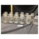 Quart sized canning jars
