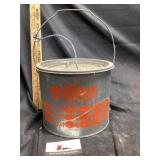 Galvanized, minnow pail
