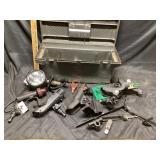 Fishing pole, gear, and light